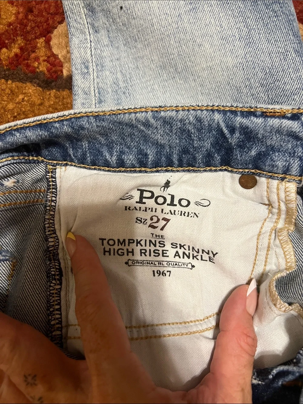 Polo by Ralph Lauren Light Blue Slim Straight Jeans